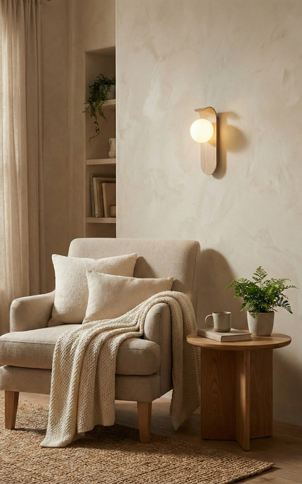 Applique Verticale Globe - Opéra