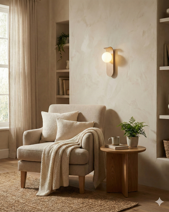 Applique Verticale Globe - Opéra