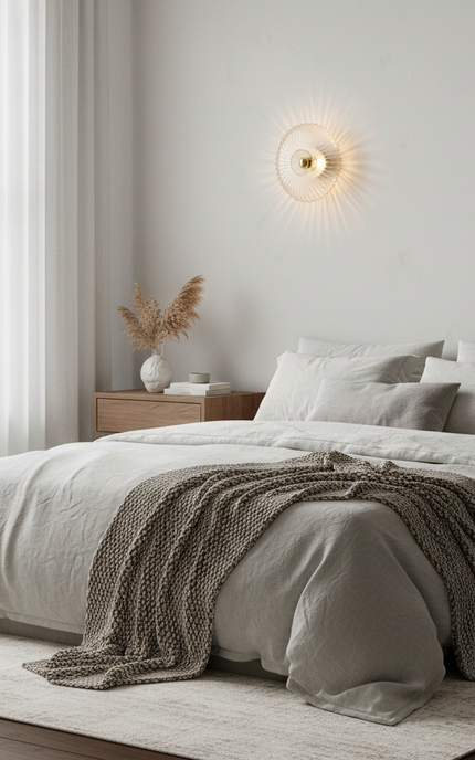 Applique Disque Texturée - Solaire