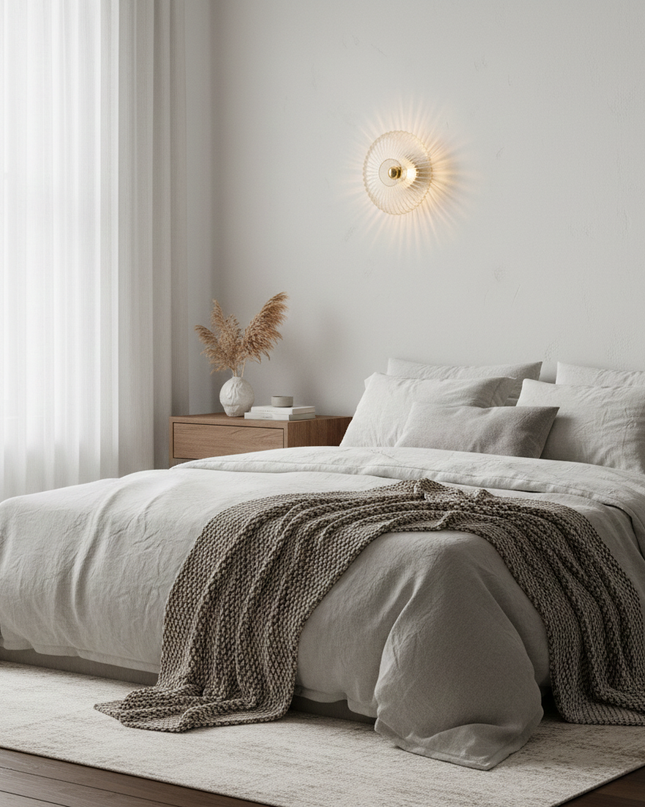 Applique Disque Texturée - Solaire