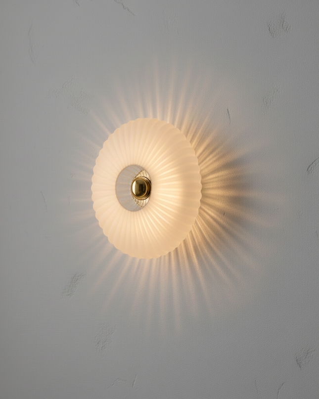 Applique Disque Texturée - Solaire