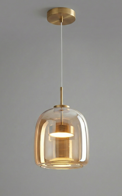 Suspension Vintage - Cognac