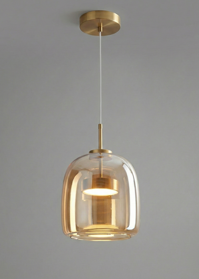 Suspension Vintage - Cognac