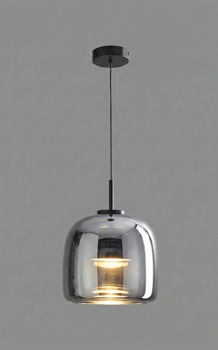 Suspension Verre Fumé - Onyx