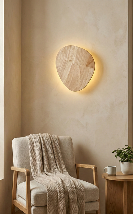 Applique Murale Organique - Galet