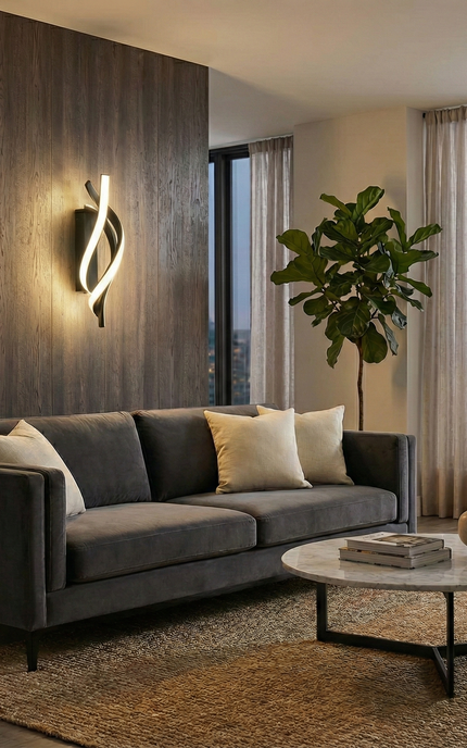 Applique LED Spirale - Ruban